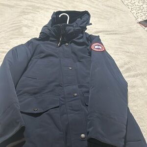 Authentic navy blue Canada Goose jacket